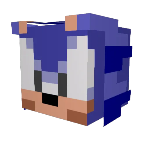 SirAryen Minecraft avatar head, 3D render