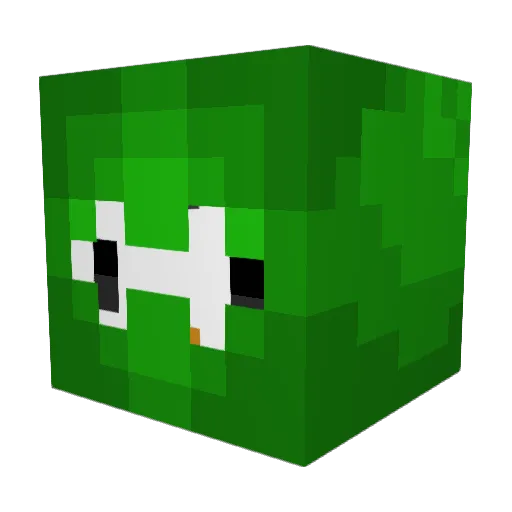 SirAvalon Minecraft avatar head, 3D render