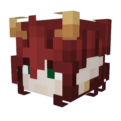 SirAzaze1 Minecraft avatar head, 3D render