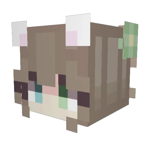 SirCKyle Minecraft avatar head, 3D render
