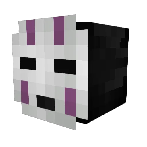 SirCast Minecraft avatar head, 3D render