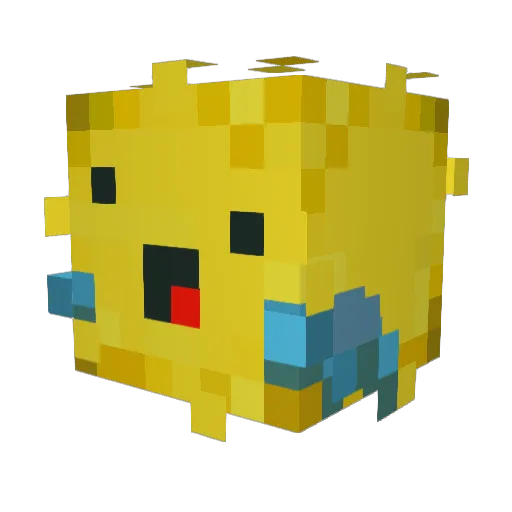 SirChumIV Minecraft avatar head, 3D render