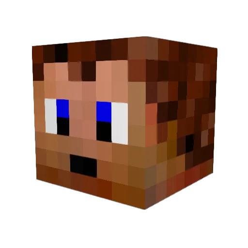 SirCool499 Minecraft avatar head, 3D render