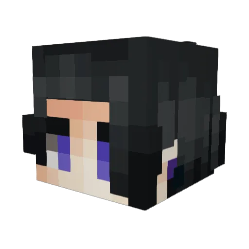 SirCreamPuff Minecraft avatar head, 3D render