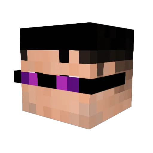 SirCyclonado Minecraft avatar head, 3D render