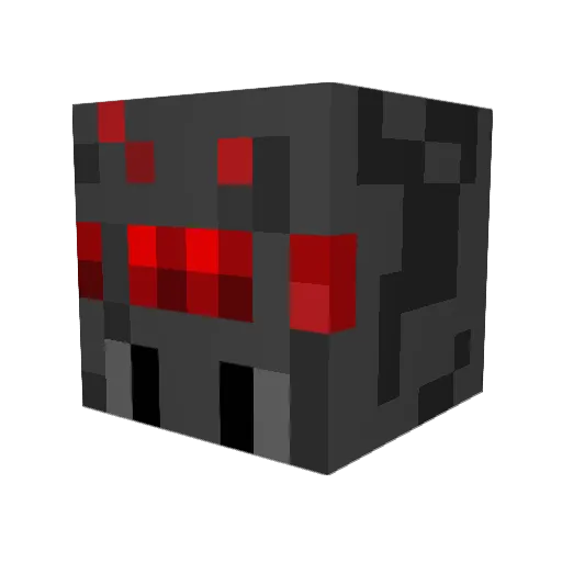 SirDeanH Minecraft avatar head, 3D render