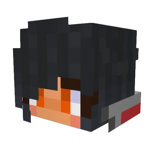 SirDuncan Minecraft avatar head, 3D render