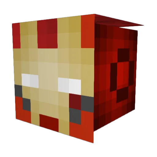 SirEsper Minecraft avatar head, 3D render