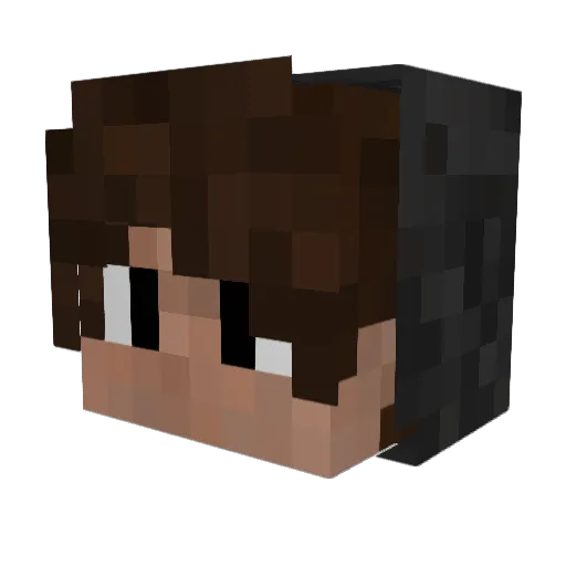 SirFellix Minecraft avatar head, 3D render