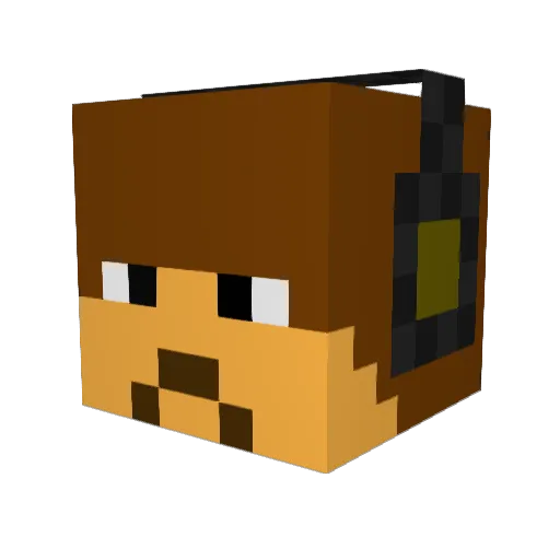 SirFredrick56 Minecraft avatar head, 3D render