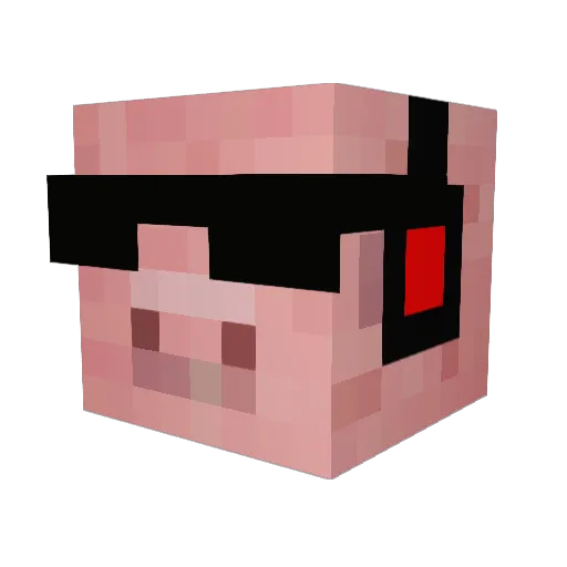 SirFury23 Minecraft avatar head, 3D render