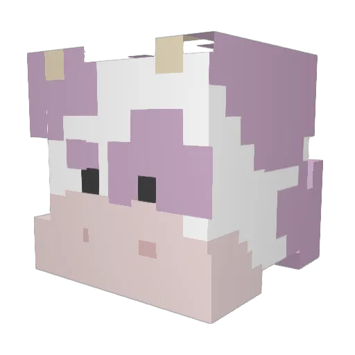 SirGasFart Minecraft avatar head, 3D render
