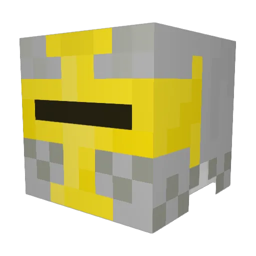 SirGrayLord Minecraft avatar head, 3D render