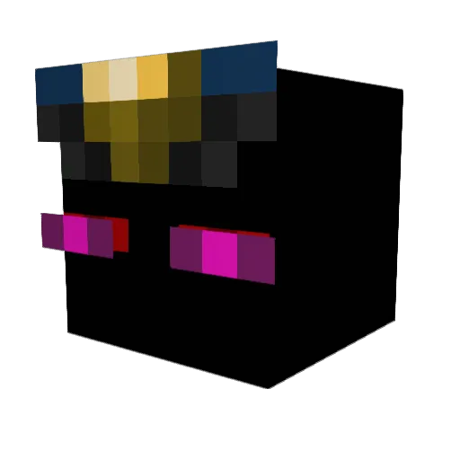 SirGreem001 Minecraft avatar head, 3D render