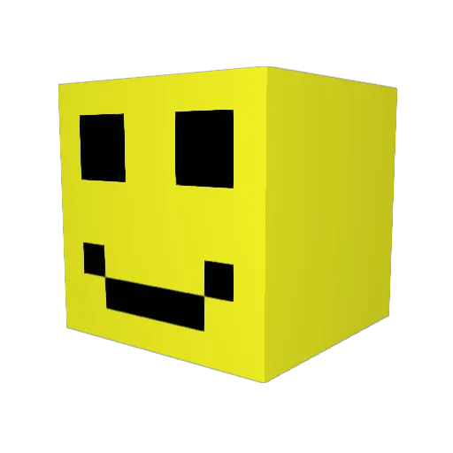 SirGufen Minecraft avatar head, 3D render