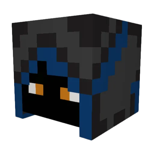 SirGummyBuns Minecraft avatar head, 3D render