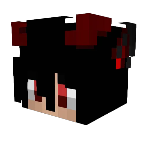 SirH0rse Minecraft avatar head, 3D render