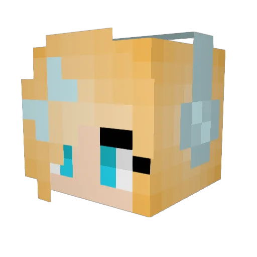 SirHenry Minecraft avatar head, 3D render