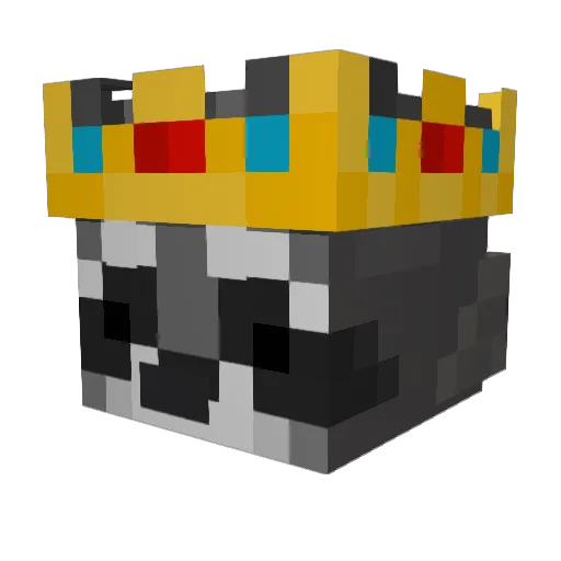 SirHunter_1 Minecraft avatar head, 3D render