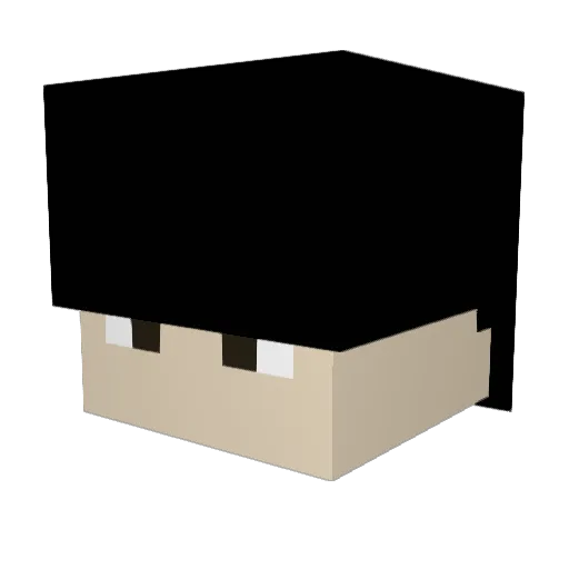 SirJaco Minecraft avatar head, 3D render