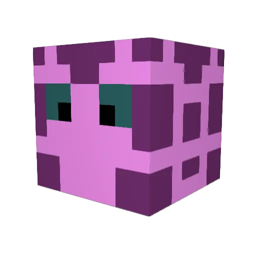 SirJellicoe Minecraft avatar head, 3D render