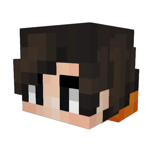 SirJumpy8772 Minecraft avatar head, 3D render
