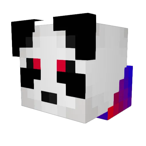 SirJustice87 Minecraft avatar head, 3D render