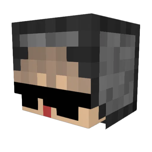 SirKarmchenn Minecraft avatar head, 3D render