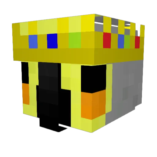 SirKnight22 Minecraft avatar head, 3D render