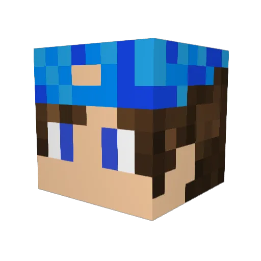 SirKosmos Minecraft avatar head, 3D render