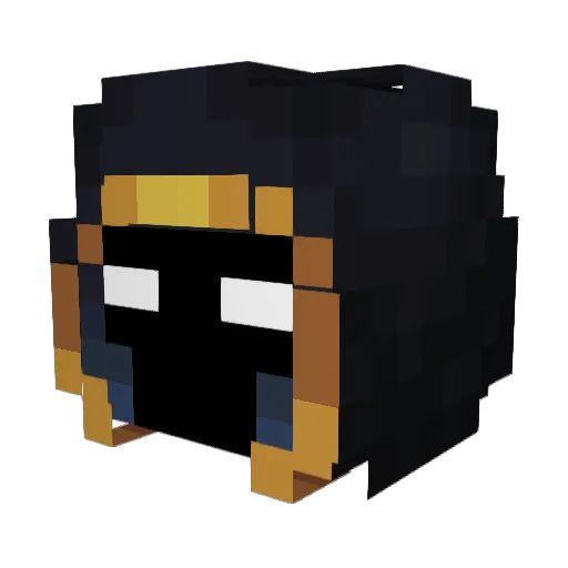 SirLanceGamer Minecraft avatar head, 3D render