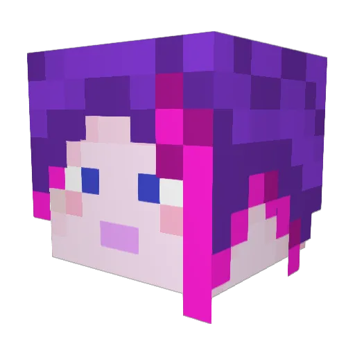 SirLancelot122 Minecraft avatar head, 3D render
