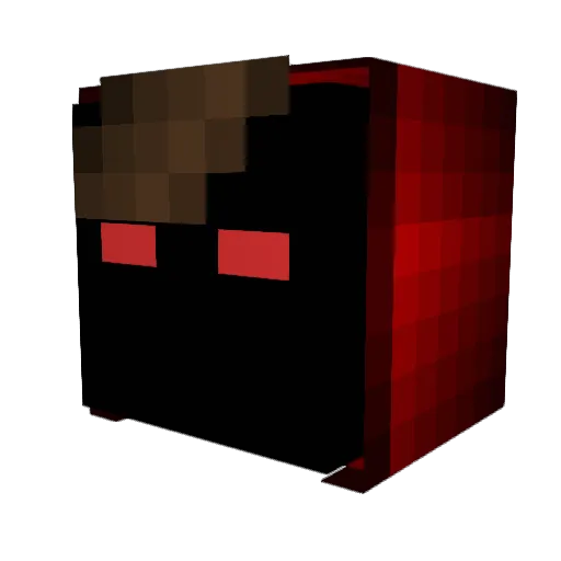 SirLugio Minecraft avatar head, 3D render