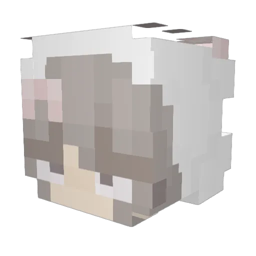 SirMakaveli7 Minecraft avatar head, 3D render