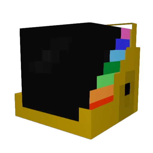 SirMango01 Minecraft avatar head, 3D render
