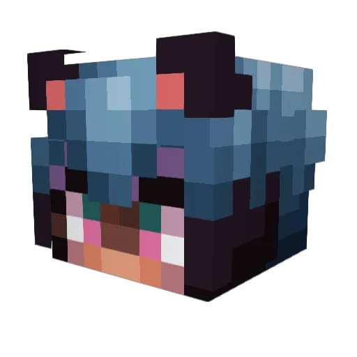SirMeliodasu Minecraft avatar head, 3D render