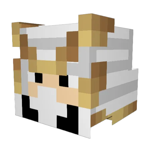 SirMetah_ Minecraft avatar head, 3D render