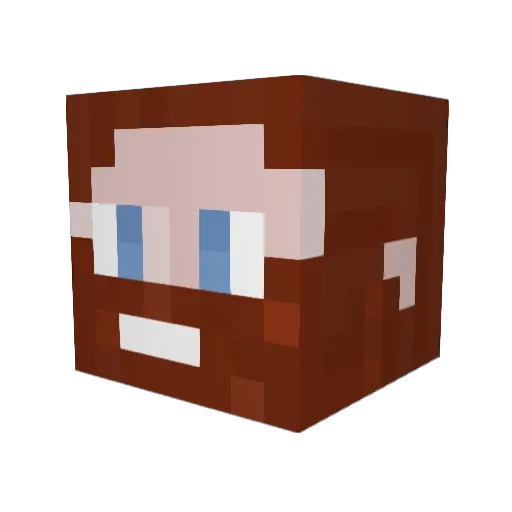 SirMiroslav Minecraft avatar head, 3D render