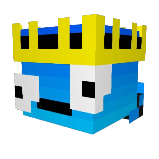 SirN_Gabriel Minecraft avatar head, 3D render