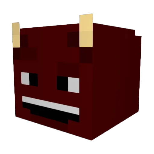 SirNartz Minecraft avatar head, 3D render