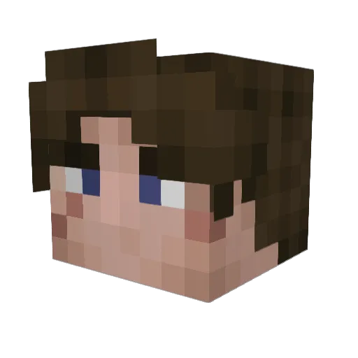 SirNicholas14 Minecraft avatar head, 3D render