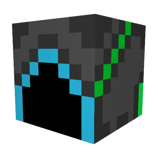SirNiiko Minecraft avatar head, 3D render