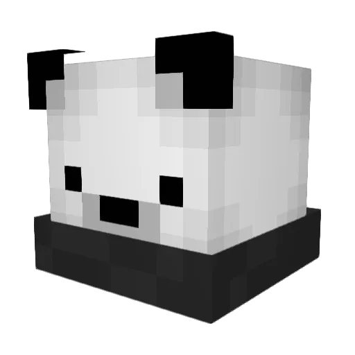 SirNon Minecraft avatar head, 3D render