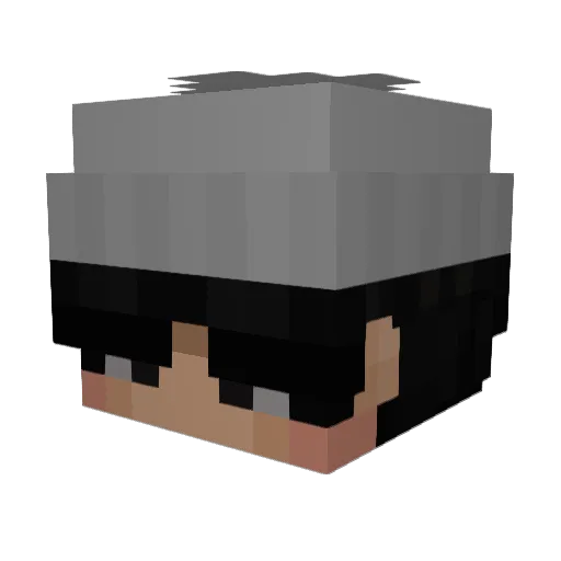 SirP0tato Minecraft avatar head, 3D render