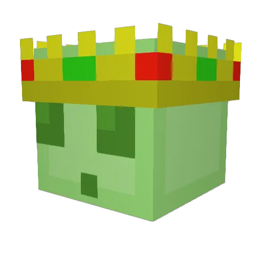 SirPixel1 Minecraft avatar head, 3D render