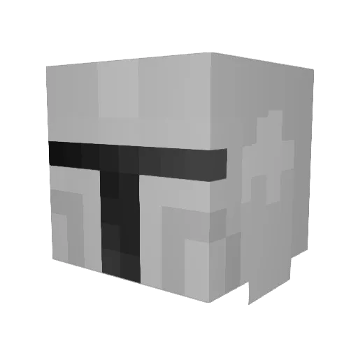 SirPulpje Minecraft avatar head, 3D render