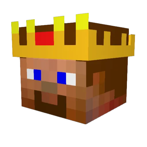 SirQuackTheDuck Minecraft avatar head, 3D render