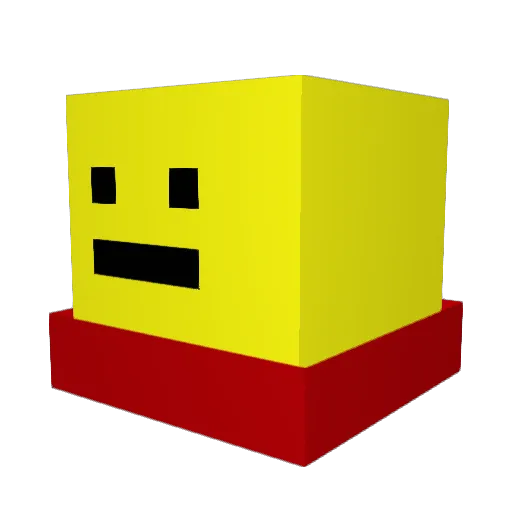 SirRazzy Minecraft avatar head, 3D render