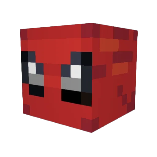 SirRoro Minecraft avatar head, 3D render