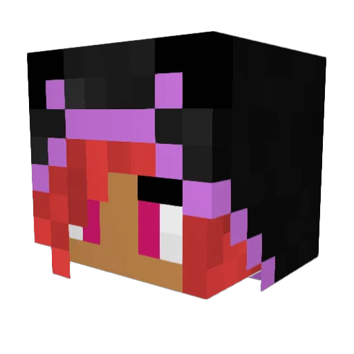 SirShobi Minecraft avatar head, 3D render